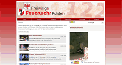 Desktop Screenshot of feuerwehr-kufstein.at